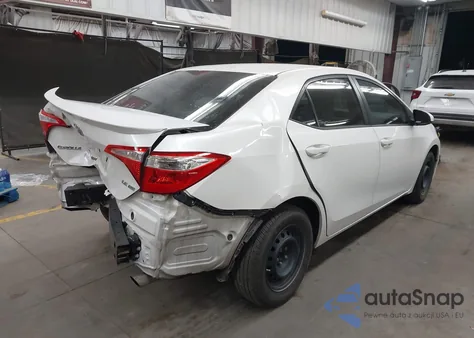 2015 Toyota Corolla Le Eco z USA, uszkodzony, nr VIN 5YFBPRHE9FP191585